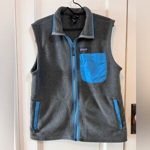 Patagonia Synchilla Gray Fleece Vest